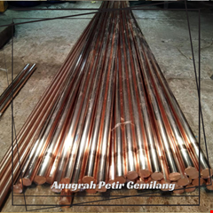 grounding rod tembaga 3/4 x 3 mtr