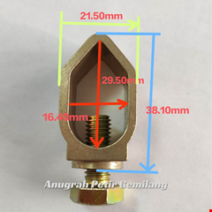clamp grounding type cincin size 5/8 import