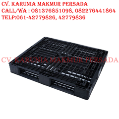 pallet plastik one way 110x110x150