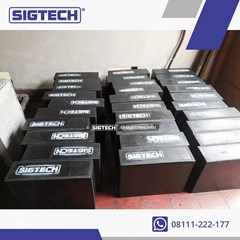 karet bantalan elastomer ukuran 200 x 200 x 100 mm