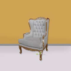kursi costumbre elegant kerajinan kayu