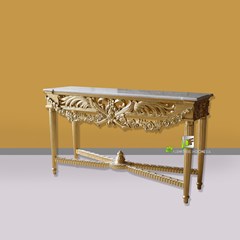 meja voller kerajinan kayu