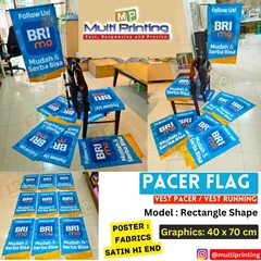 pacer flag/ vest pacer/ backpack banner/ backpack flag banner