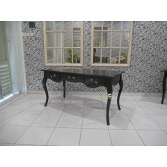 meja black bohemian kerajinan kayu