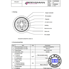 kabel instrument pe/os/pvc/swa/pvc 2px0,75mm / kabel listrik 