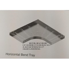 cover horizontal elbow tray 500mm / kabel tray 