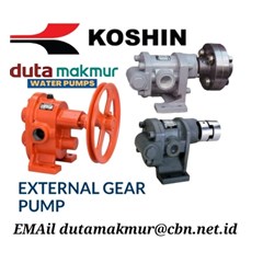 koshin water pump external gear pump