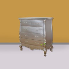 nakas posto silver minimalis kerajinan kayu