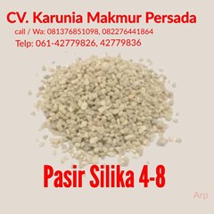 pasir silika  4-8 mesh untuk filterisasi