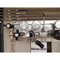 semi-automatic switch system stainless steel regulator gas