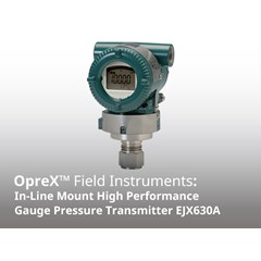 ejx630a in-line mount high performance gauge pressure transmitter