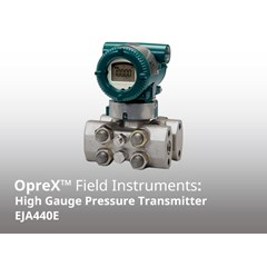 eja440e traditional-mount high gauge pressure transmitter