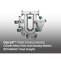 rotamass total insight coriolis mass flow and density meter