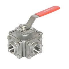 501t, 3/4/5-way ball valve size: 1/4