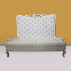 sofa pritisak semi bed kerajinan kayu
