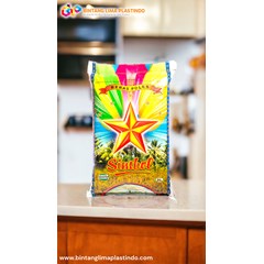 kemasan plastik color printing untuk beras 3kg 5kg