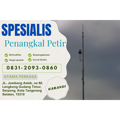 pasang penangkal petir tangerang selatan
