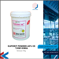 calcium hypochlorite 60% ex. tjiwi kimia
