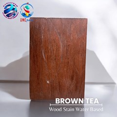 wood stain water based - brown tea