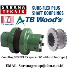 tb woods coupling sureflex spacer sc with rubber type j