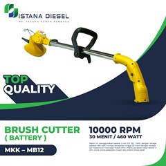 pemotong rumput baterai mkk - mb12