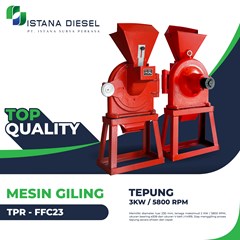 disk mill assy / mesin gilingan tepung + frame (tpr) ffc23