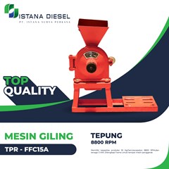 disk mill assy / mesin gilingan tepung + frame (tpr) ffc15