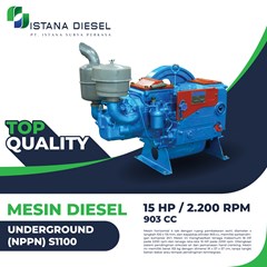 mesin diesel nppn-s1100 underground