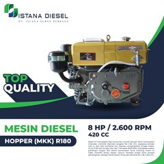 mesin diesel mkk – r180 hopper