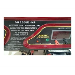 multipro mesin genset bensin gn 2500e-mp / gasoline power generator