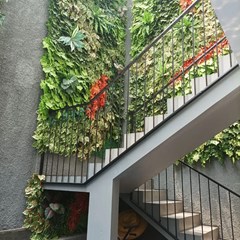 interior artificial vertical garden