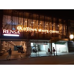 huruf timbul acrylic led / neonsign acrylic led