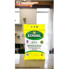 kemasan plastik premium full color printing untuk benih padi 5kg