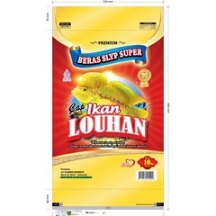 karung laminasi opp 10kg untuk beras dengan design full color printing
