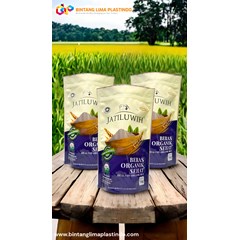 kemasan plastik berkualitas full color printing untuk beras 1kg