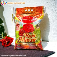 karung laminasi opp full color printing untuk beras 5kg