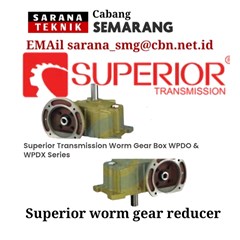 superior transmission -  worm gear reducer semarang
