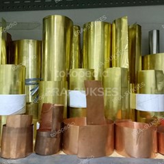 plat kuningan 0.8mm x 50mm x 1000mm