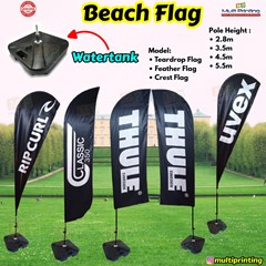 watertank beach flag/watertank flag banner/watertank flying banner/