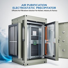air purification electrostatic precipitator esp dapur pabrik cat hotel
