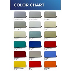color chart acp alustar