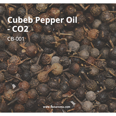 cubeb pepper oil - co2 (cb-001) van aroma / minyak atsiri