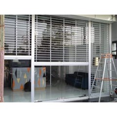  pintu  rolling grille (almunium/stainless) bergaransi tasikmalaya