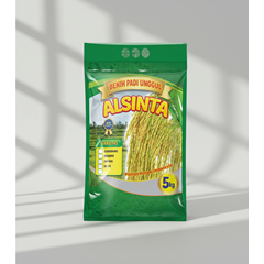kemasan plastik laminasi 5kg untuk benih padi seal kuat printing color