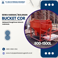 sewa bucket cor yogyakarta | concrete bucket | 085191600114