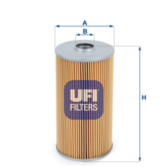 ufi fuel filter 26197c0