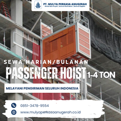 sewa passenger hoist madiun | lift proyek | 085134789554