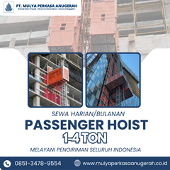 sewa passenger hoist denpasar | lift proyek | 085134789554