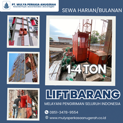 sewa lift barang mojokerto | hoist 1-4 ton | 085134789554