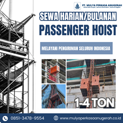 sewa passenger hoist lamongan | lift proyek | 085134789554